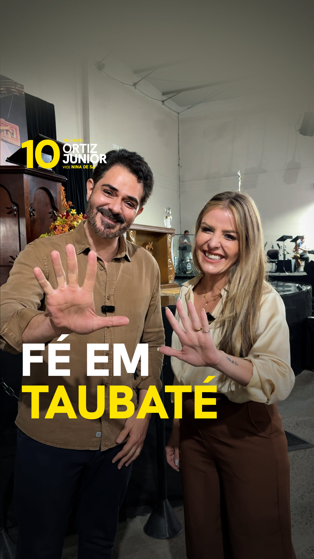 Participamos de um congresso da renovação carismática católica, que foi uma verdadeira bênção! Encerramos o dia com uma missa especial na Paróquia São Sebastião. Agradeço a recepção de todos. Seguimos unidos por uma Taubaté mais forte e abençoada!